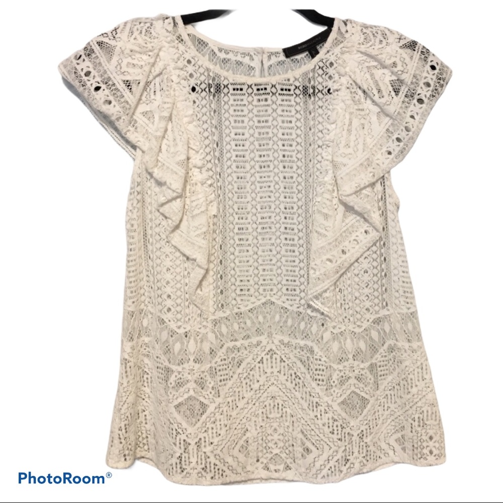 BCBG lace top